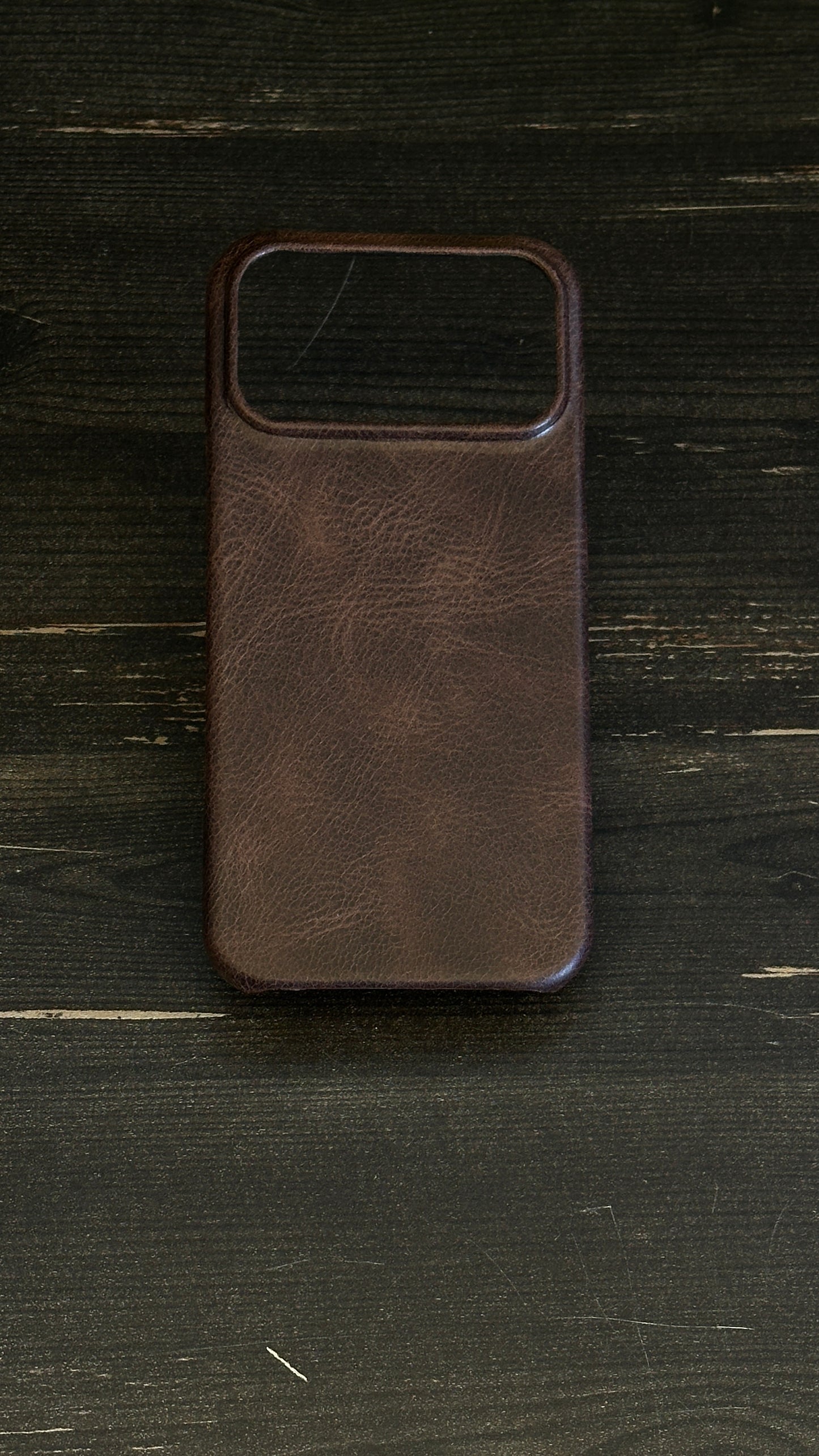 Kahverengi Deri Kılıf Magsafe Özellikli