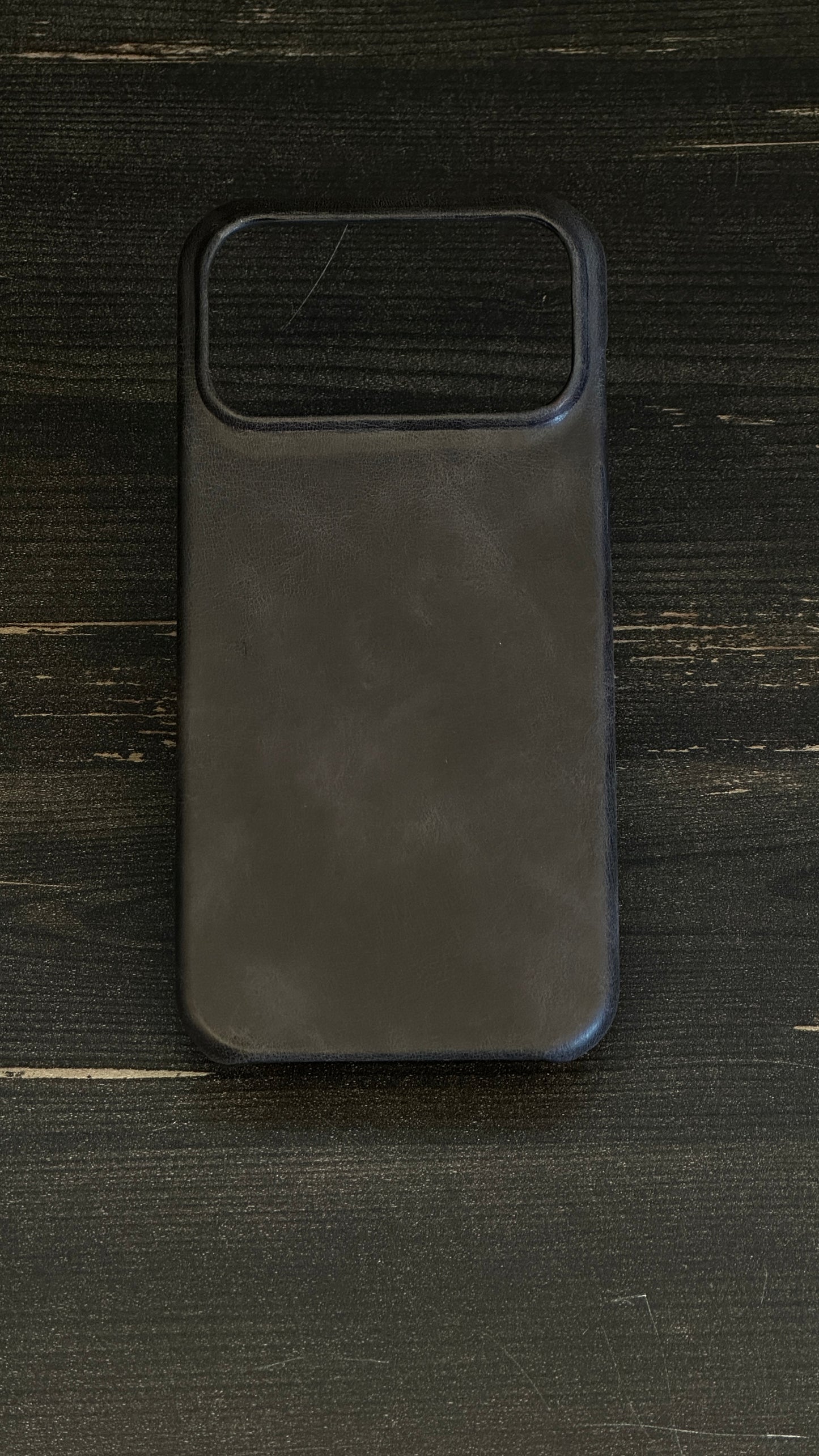 Siyah Deri Kılıf Magsafe Özellikli