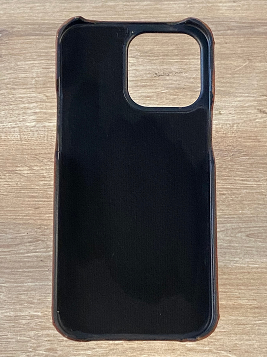 Hakiki Deri iPhone Kılıf Açık Kahve