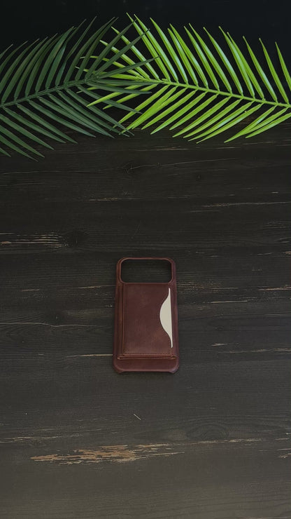 Deri Kılıf Magsafe Özellikli & Cüzdan