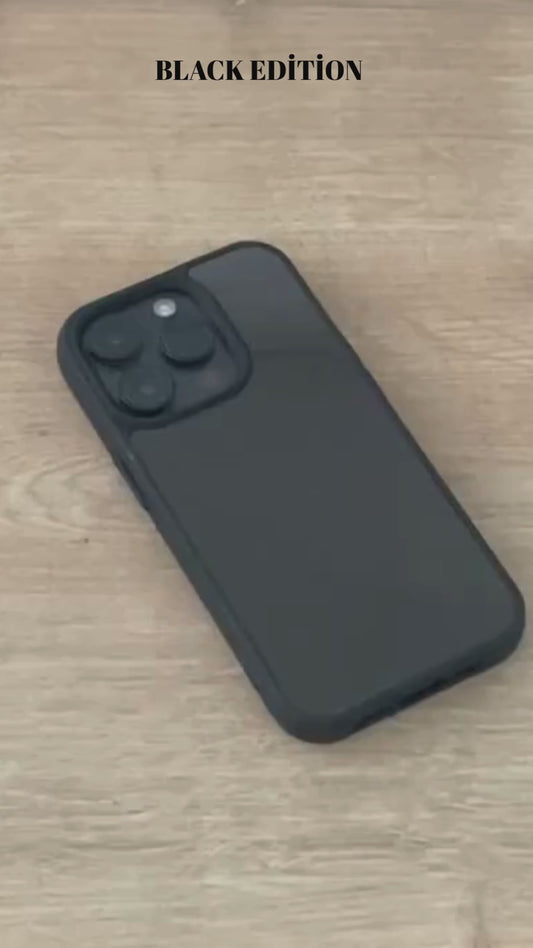 Black Edition iPhone ışıklı Kılıf