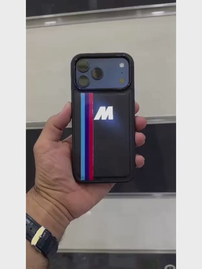 Işıklı Kılıf BMW M Design iphone